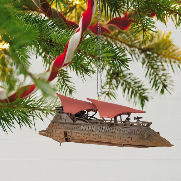 New! Star Wars Jabba the Hutt's Barge Hallmark Keepsake Christmas Ornament 2023 - Picture 5 of 5
